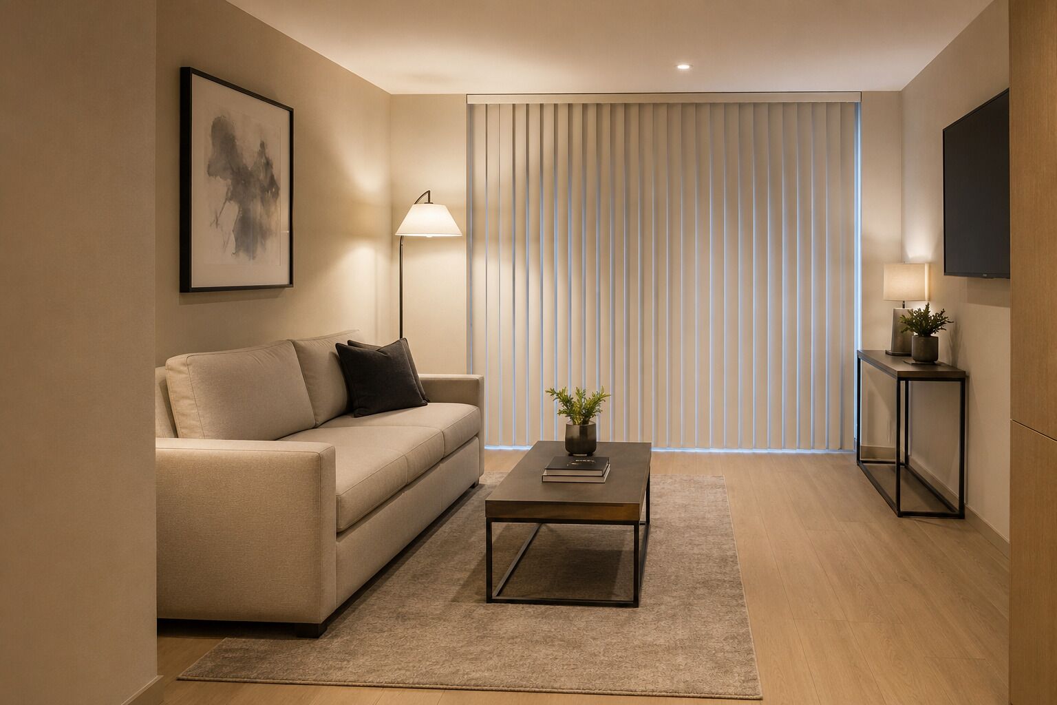Classic Condo | Living area