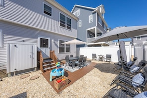 Outdoor dining - The Ortley Oasis Awaits You and Your Family (Seaside Heights)
