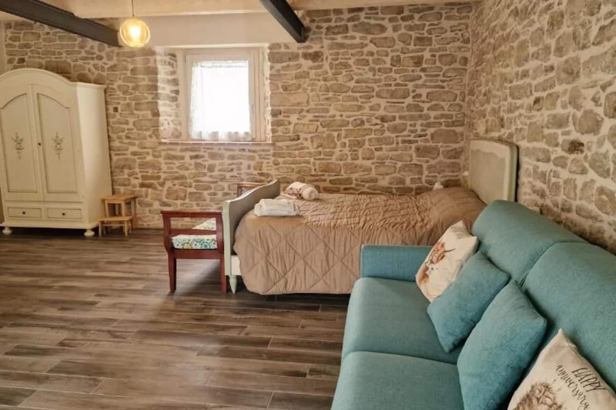 Studio, vue jardin | Chambres insonorisées, Wi-Fi gratuit