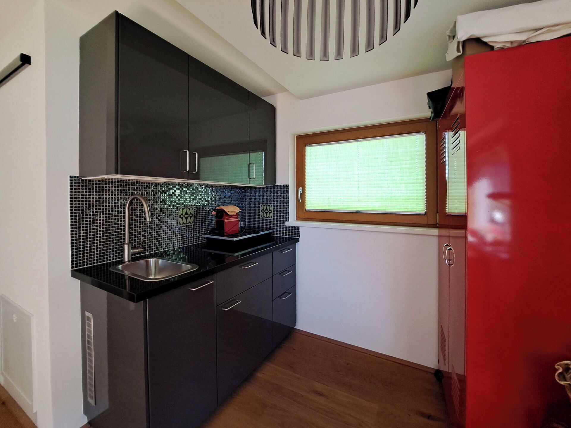 Microwave, oven, dishwasher, highchair