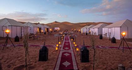 Sanmao desert luxury camp,Fantastic 20-bedroom campground in peaceful Merzouga