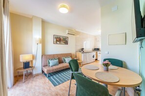 Living area - Los Boliches Rooftop Retreat • 1BR Sleeps 3 - Pass the Keys (Fuengirola)