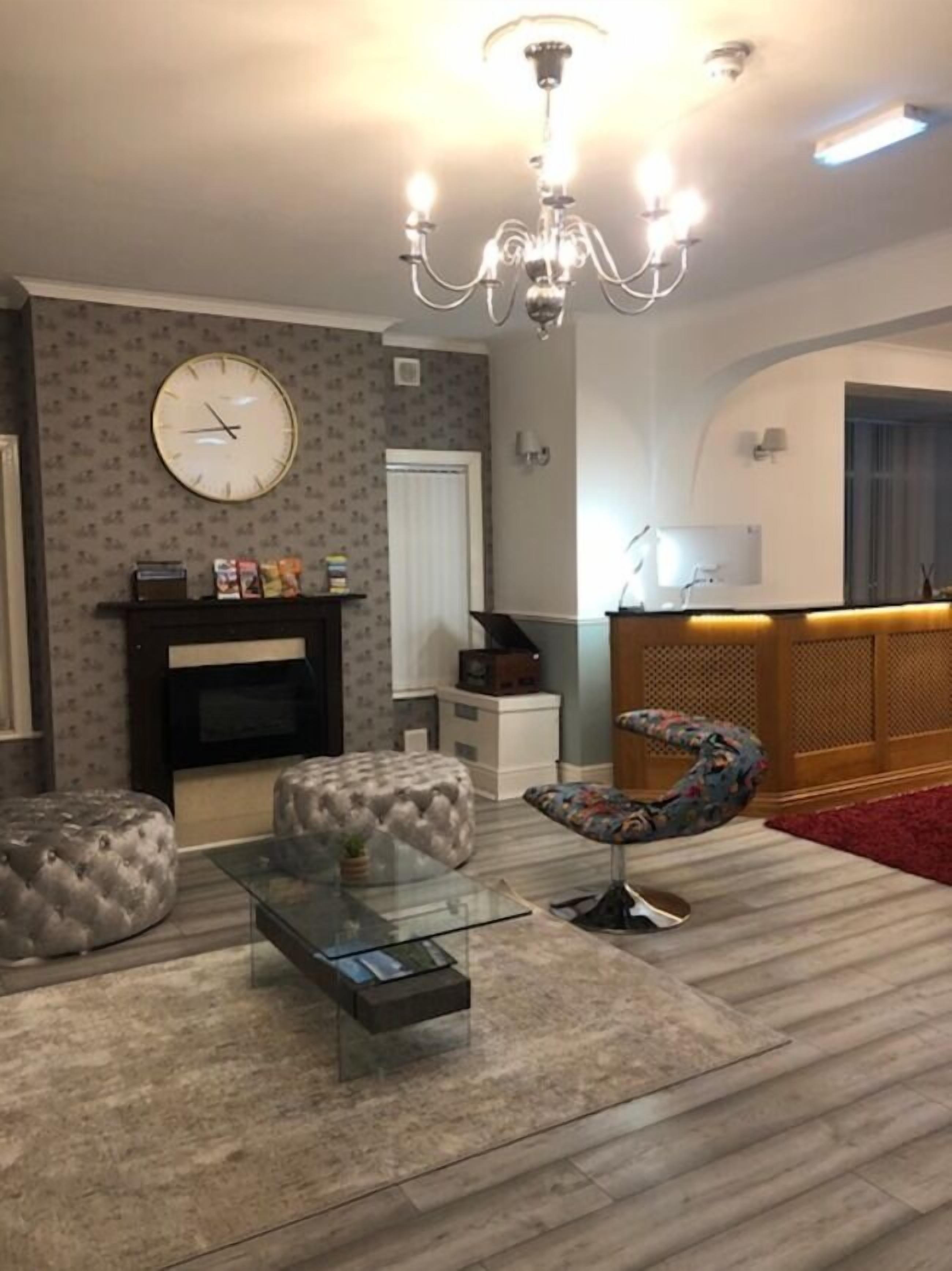 Sala de estar en el lobby