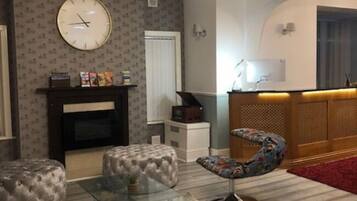Sala de estar en el lobby