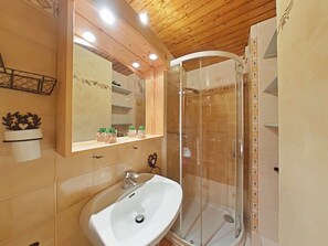 Bathroom - Pleasant studio, mountain view - 4 guests (Le Grand-Bornand)