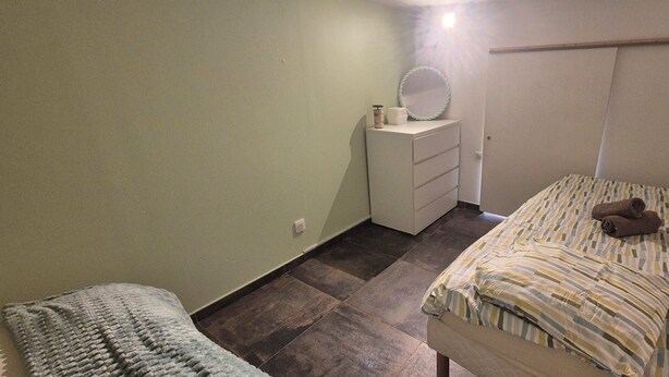 2 slaapkamers, beddengoed