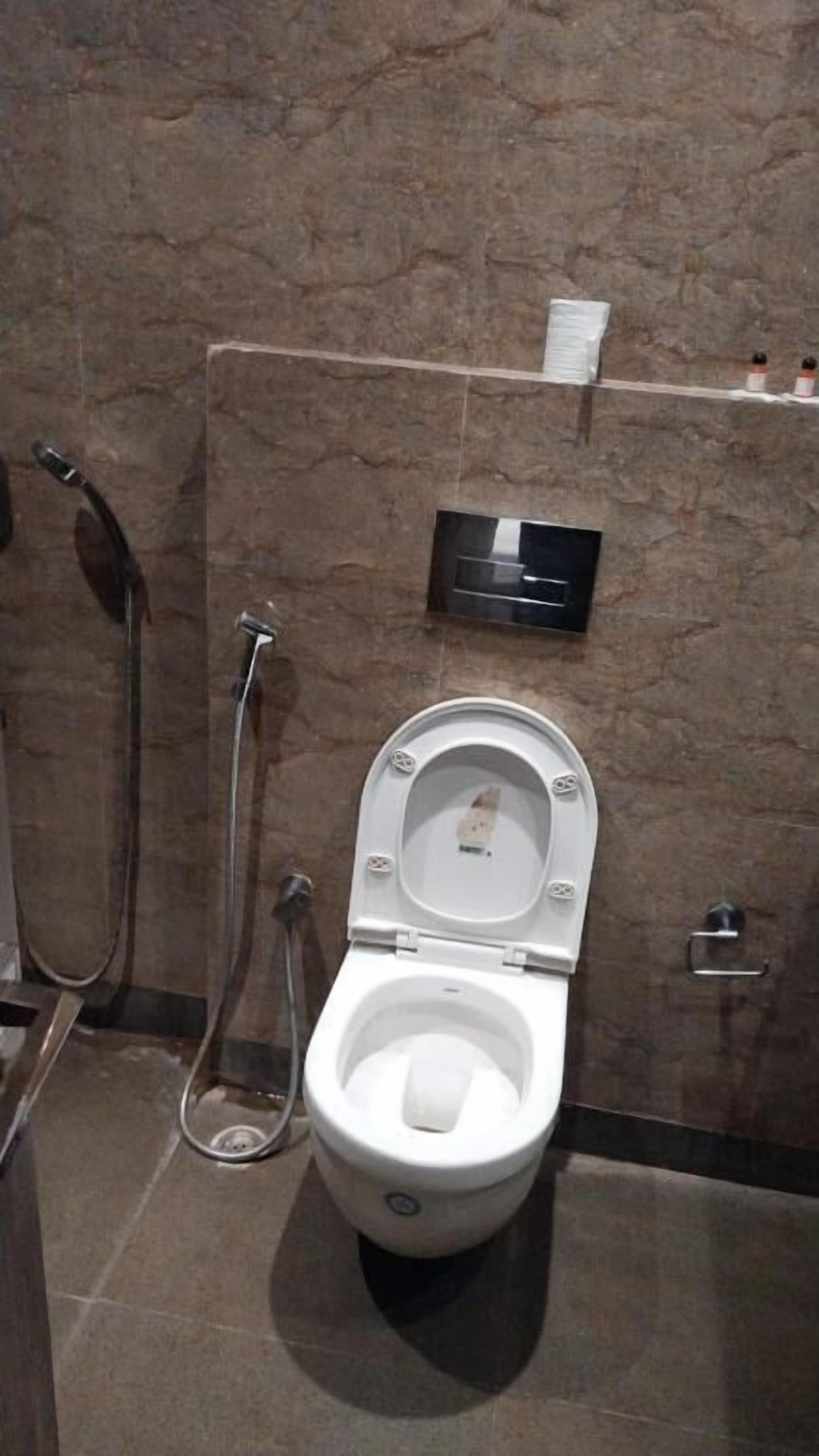 Deluxe Double Room, City View | Bathroom | Free toiletries, slippers, soap, shampoo