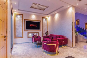 Lobby - Fabulous 3-bedroom house with AC in vibrant Marrakech (Marrakech)