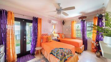 Shared Dormitory, 1 Bedroom, Terrace, Pool View