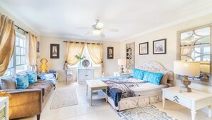 Dormitório compartilhado, 1 quarto, terraço, vista para a piscina | 1 quarto