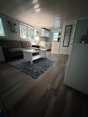 Living area - Peaceful apartment with AC in peaceful Homosassa with boat parking on premises. (Homosassa)