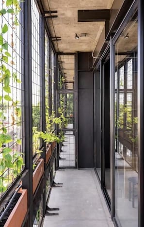 Apartment, Balkon, Stadtblick | Innenbereich