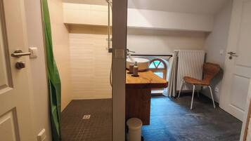Apartment | Bathroom | Bathtub, hair dryer