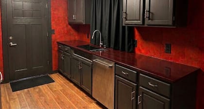 Gothic Manor. Private home. Whole house. 2-bedroom home with AC and laundry