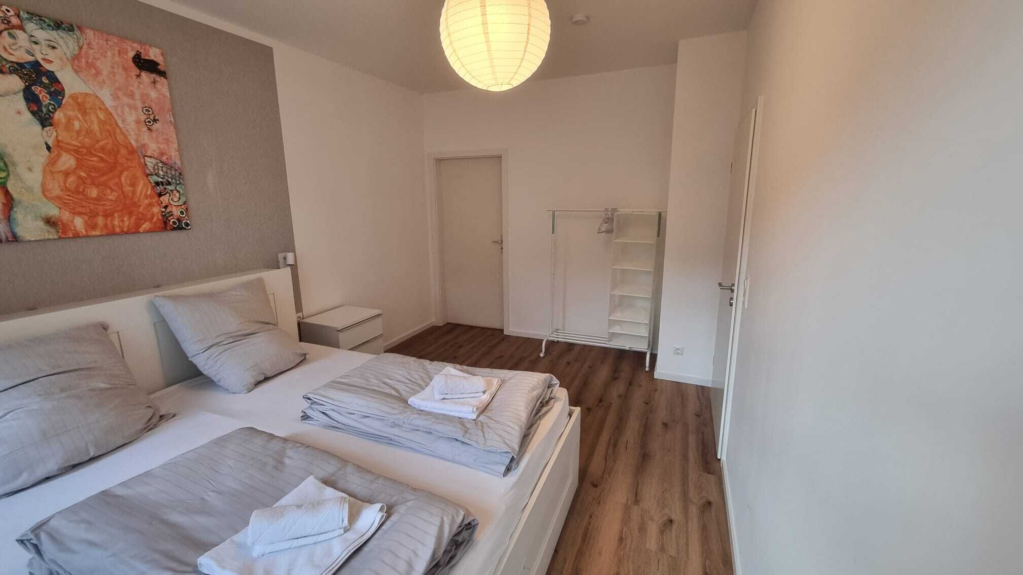 2 bedrooms, WiFi (free), bed sheets