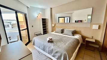 Appartement Deluxe, balcon, vue sur la plage | Accès au Wi-Fi (inclus)