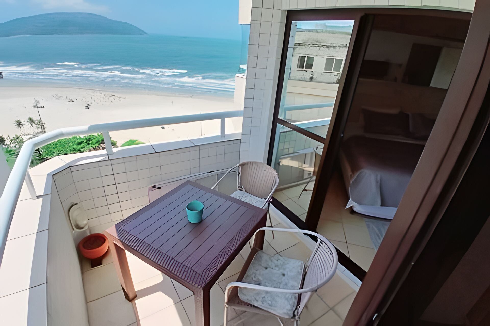 Apartamento luxo, sacada, vista para a praia | Diversos