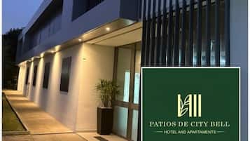 Apartamento luxo | Detalhe da fachada