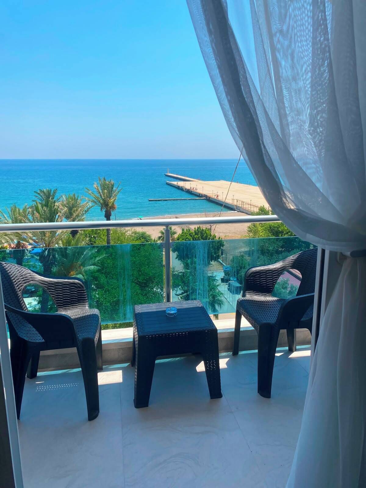 Doppia Deluxe, balcone, vista mare | Wi-Fi gratuito