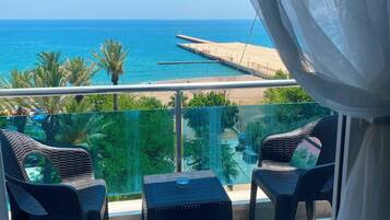 Chambre Double Deluxe, balcon, vue mer