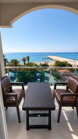 Doppia Deluxe, balcone, vista mare | Vista dalla camera