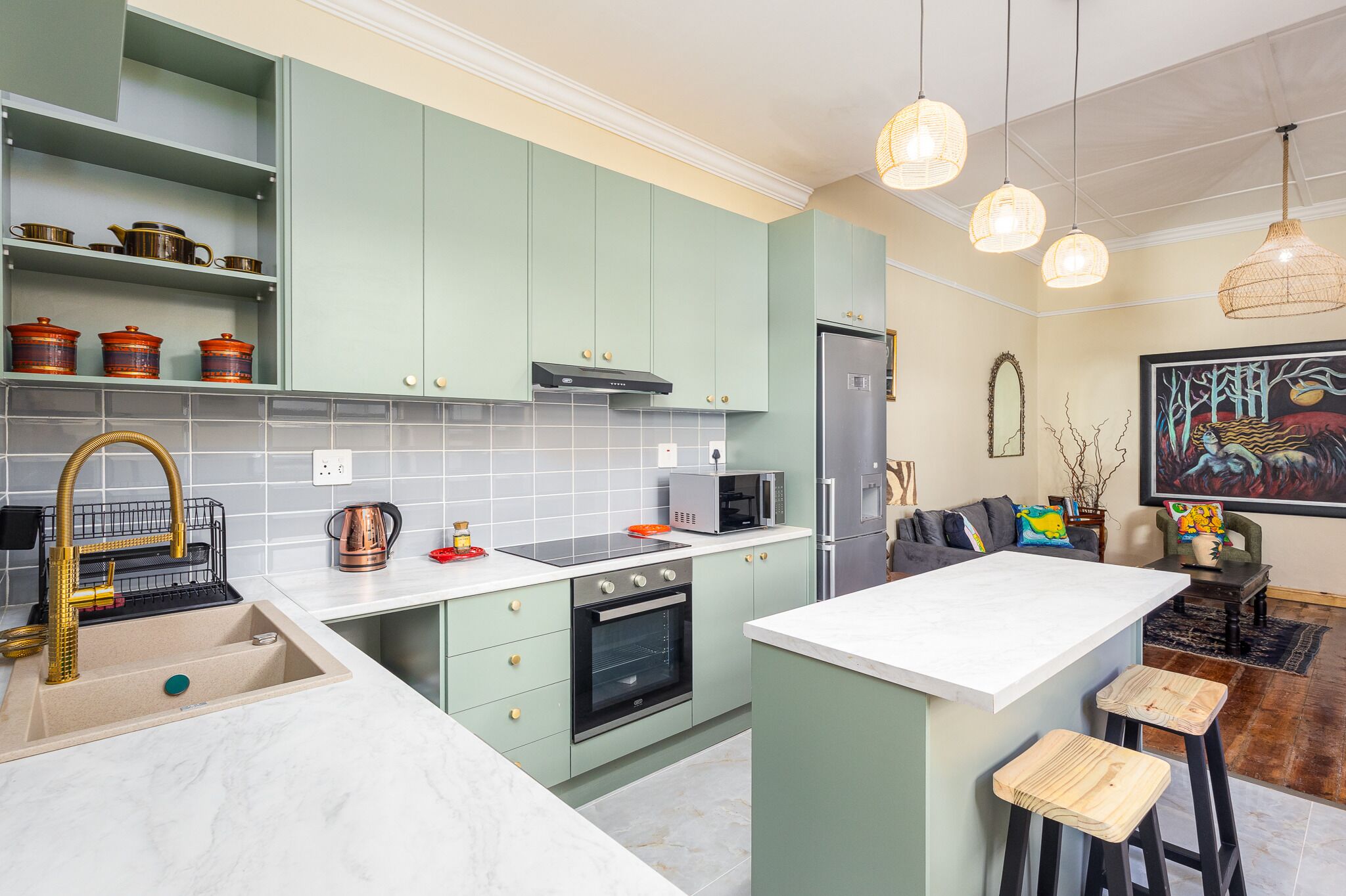 Microwave, oven, stovetop