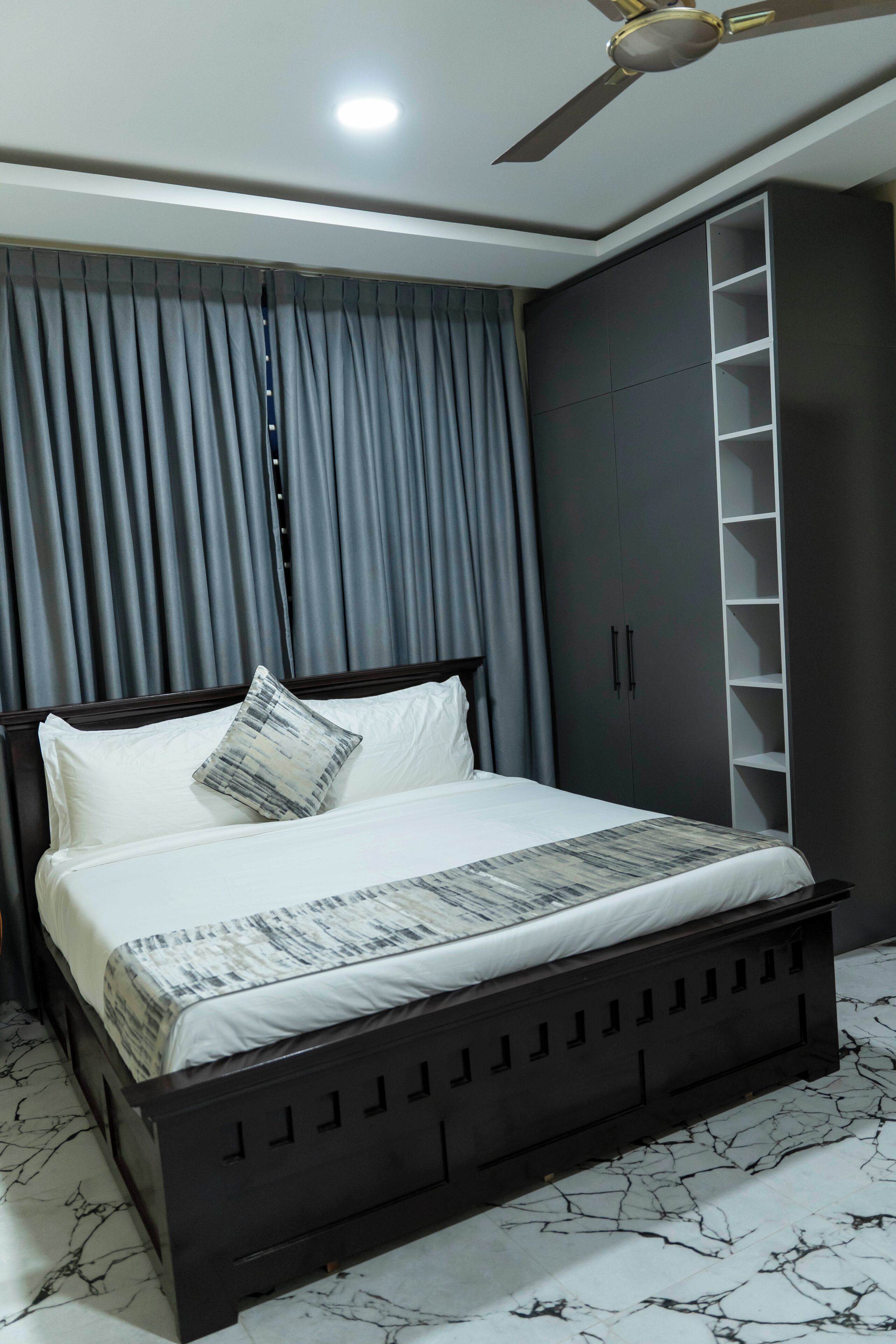 Luxury Apartment, Balcony, City View | Laptop workspace, blackout drapes, soundproofing, free WiFi
