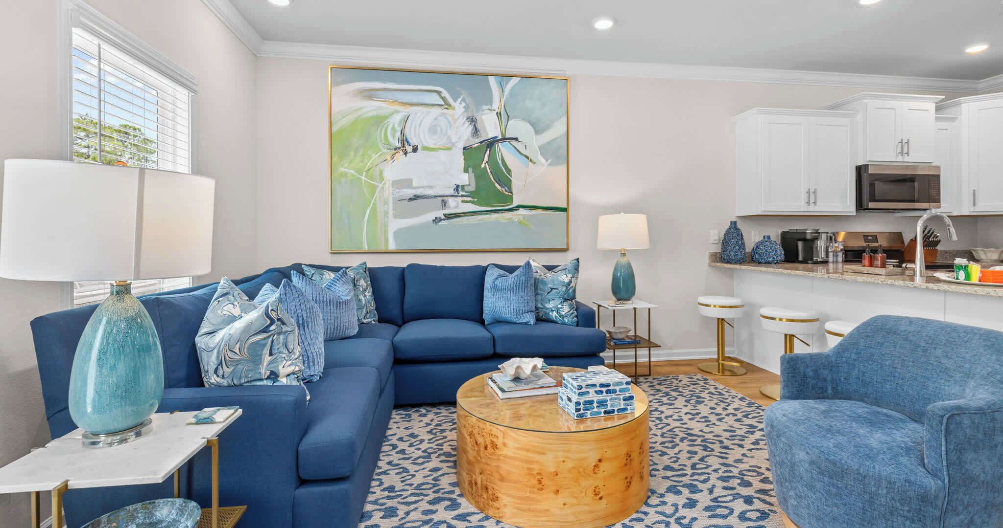Townhome, Multiple Beds, Kitchen, Garden View (Bayside Getaway) | Living area