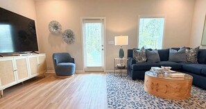 Townhome, Multiple Beds, Kitchen, Garden View (Bayside Getaway) | Living area - Bayside Getaway - Near Beach (Orange Beach)