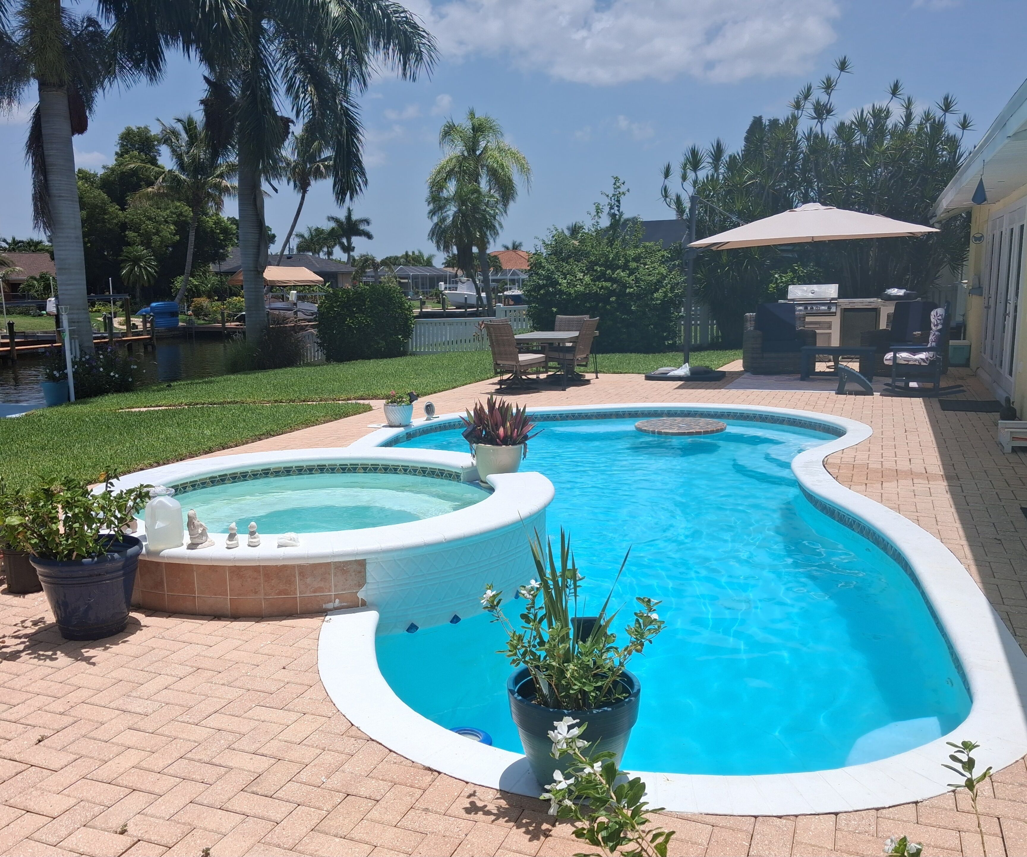 Outdoor pool