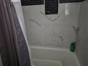 Towels, soap, toilet paper