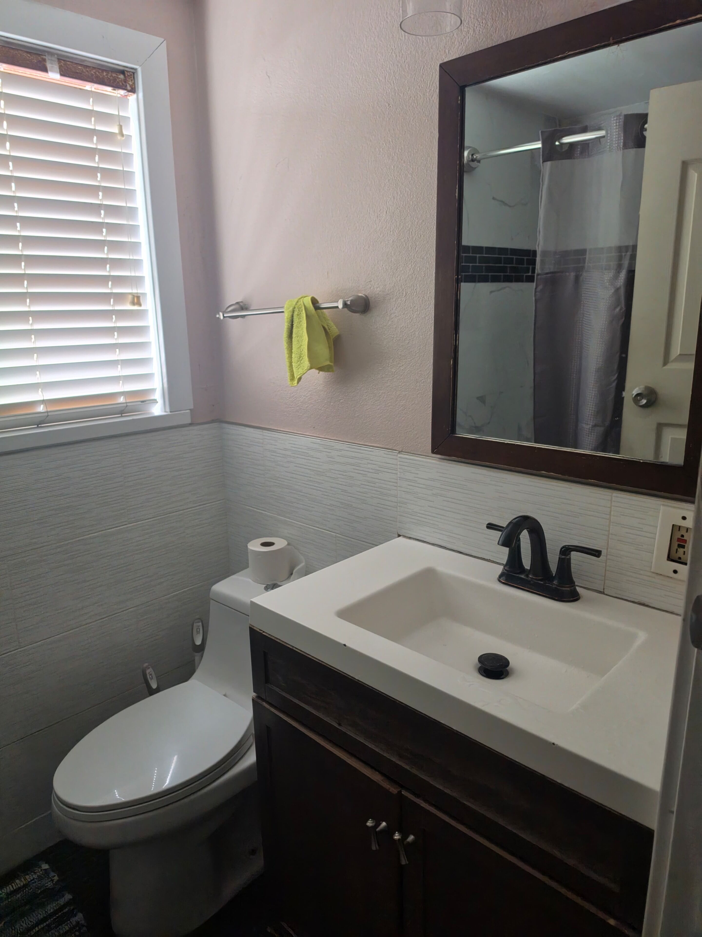 Towels, soap, toilet paper