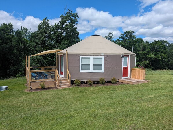 Exterior - Private Yurt with AC in Soldiers Grove (Soldiers Grove)