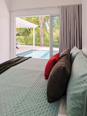 4 bedrooms, in-room safe, iron/ironing board, free WiFi - Casa Cactus - 15 min walk, 3 min drive to the beach - Pool & Hot tub (Tamarindo)