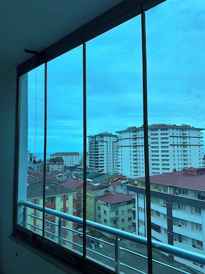 Family Apartment, Balcony | Desk, laptop workspace, iron/ironing board, WiFi (free)