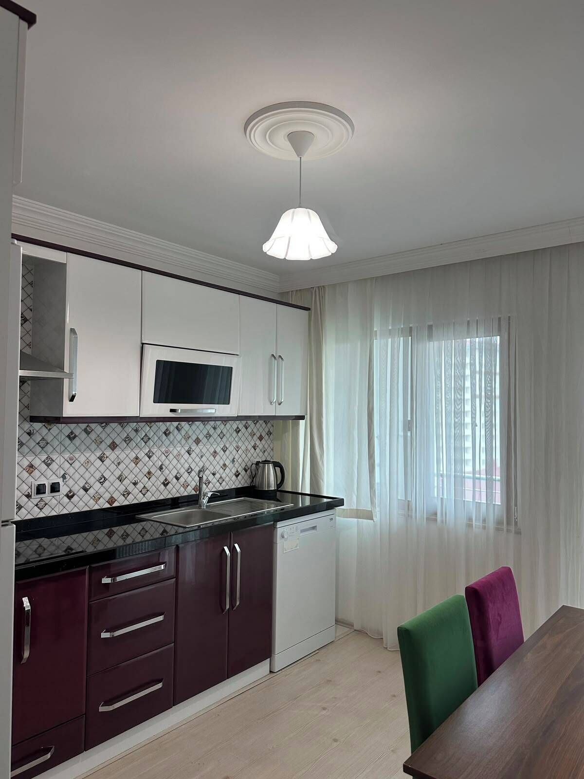 Desk, laptop workspace, iron/ironing board, free WiFi