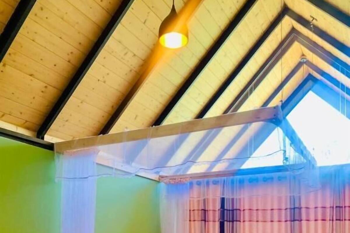 Comfort Double Room, Balcony, Mountain View | In-room safe, blackout drapes, iron/ironing board (on request)