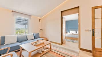 Family House, Courtyard View | Laptop workspace, blackout curtains, soundproofing