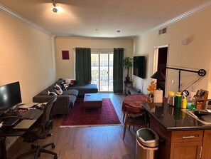 Living area - Cozy, stylish and vibrant Downtown Los Angeles home (Los Angeles)