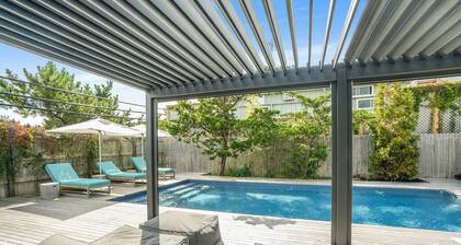 Marvelous home with heated saltwater pool in Cherry Grove, Fire Island