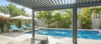 Marvelous home with heated saltwater pool in Cherry Grove, Fire Island