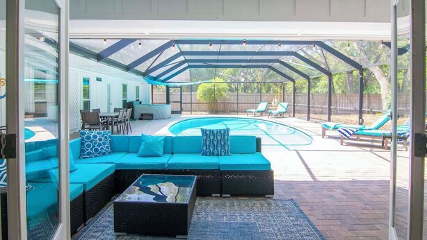 Rumah Comfort, Beberapa Tempat Tidur, kolam renang pribadi | Interior