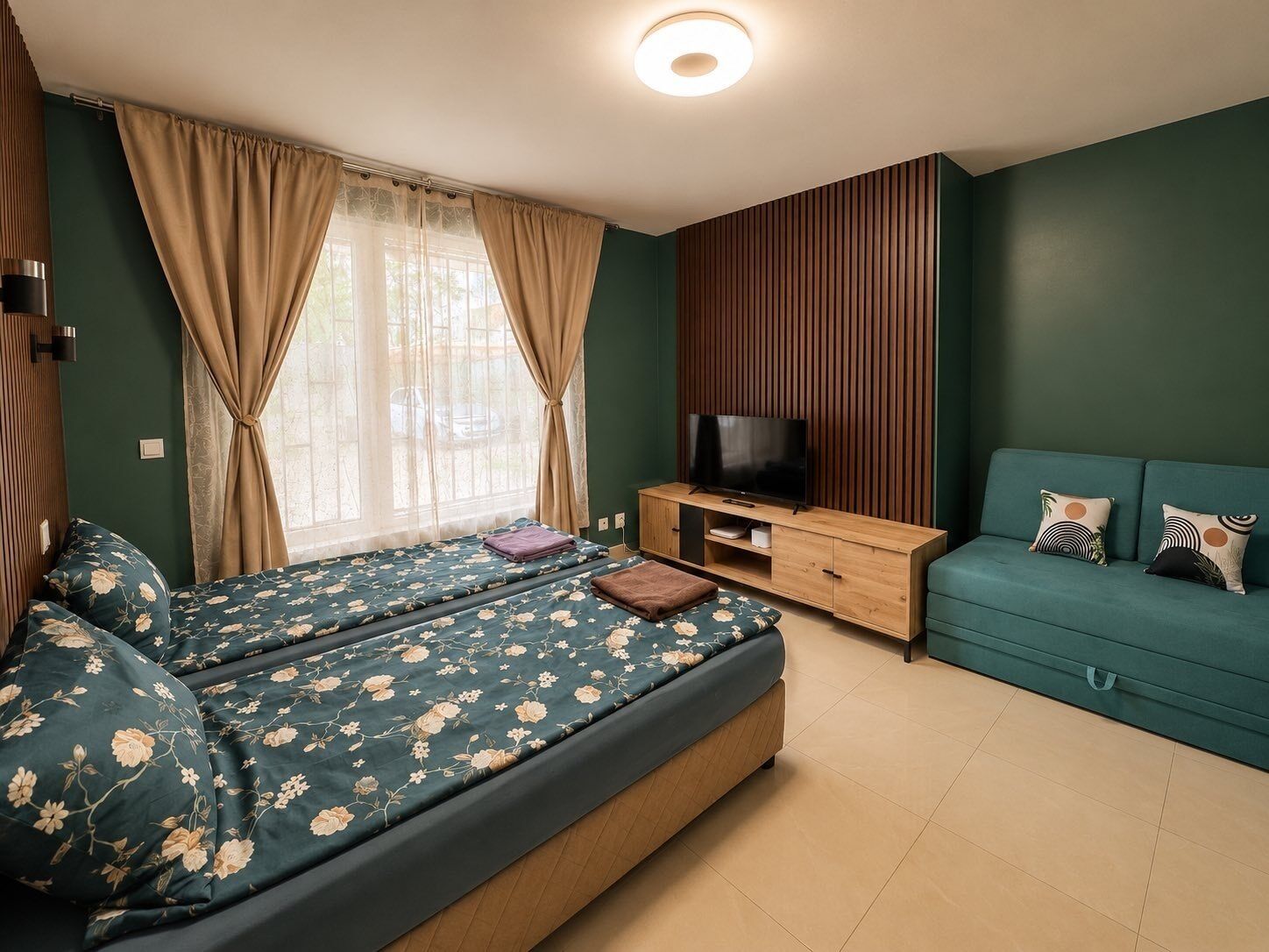 1 dormitorio, wifi, ropa de cama