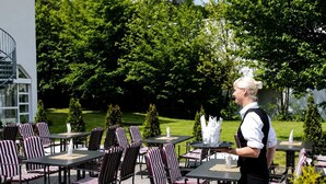 House | Outdoor dining - 4 Person Holiday Park Home in Niedernhausen (Niedernhausen)