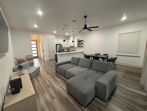 Living area - Newly Built Home 7 Min Drive River Walk & Downtown - 1222 (San Antonio)
