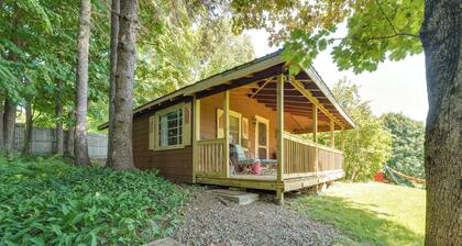 3 Mi to Hiking & Beaches: Rustic Maine Cabin