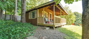 3 Mi to Hiking & Beaches: Rustic Maine Cabin