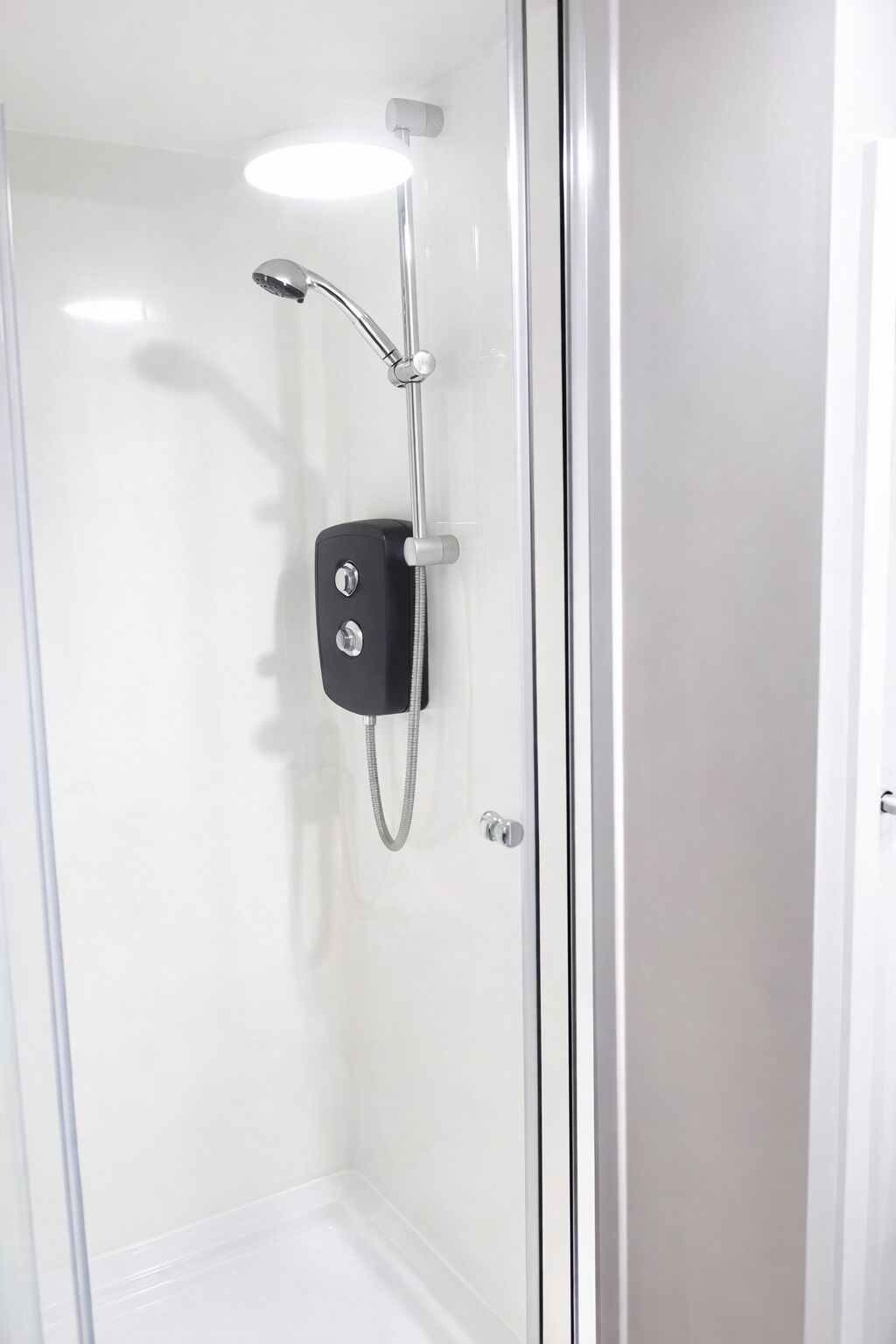 Shower, hair dryer