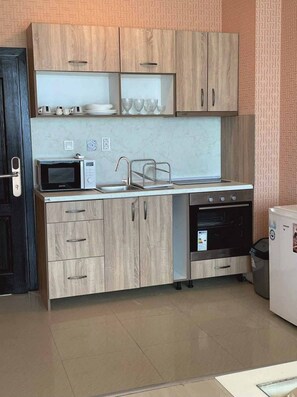 Private kitchen - 2-bedroom apartment in amazing Sunny Beach,beachfront location,sea views (Sunny Beach)