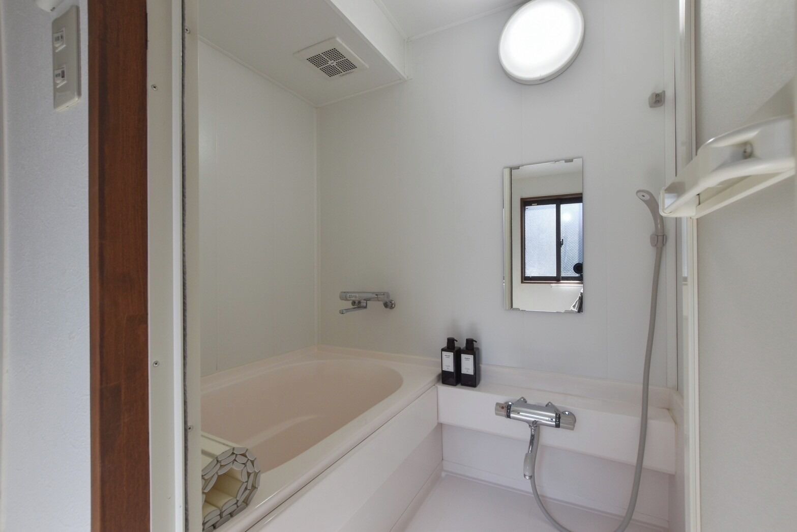 Hair dryer, towels
